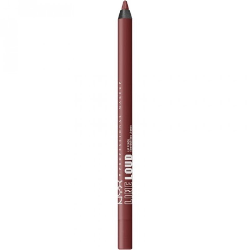 NYX Professional Makeup Line Loud Lip Pencil Waterproof Infused with Jojoba Oil Soft Matte Finish Vegan Formula Sassy 32