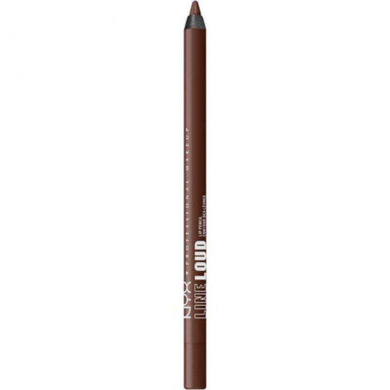 NYX Professional Makeup Line Loud Lip Pencil Waterproof Infused with Jojoba Oil Soft Matte Finish Vegan Formula Too