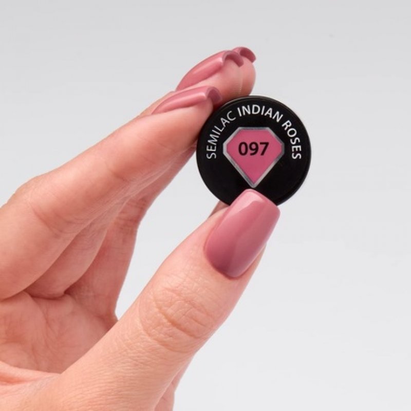 Semilac UV Nail Polish Indian Roses 097 7ml