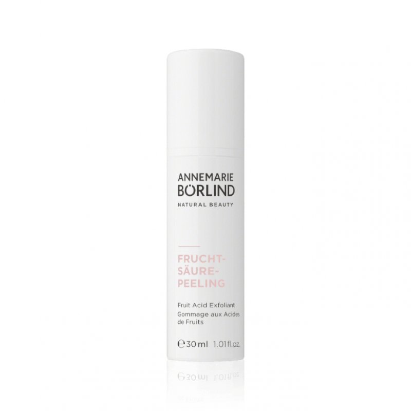 Annemarie Borlind Fruit Acid Peeling 30ml - Gentle Exfoliation for Refined and Optimized Skin Tone, Smoothing,