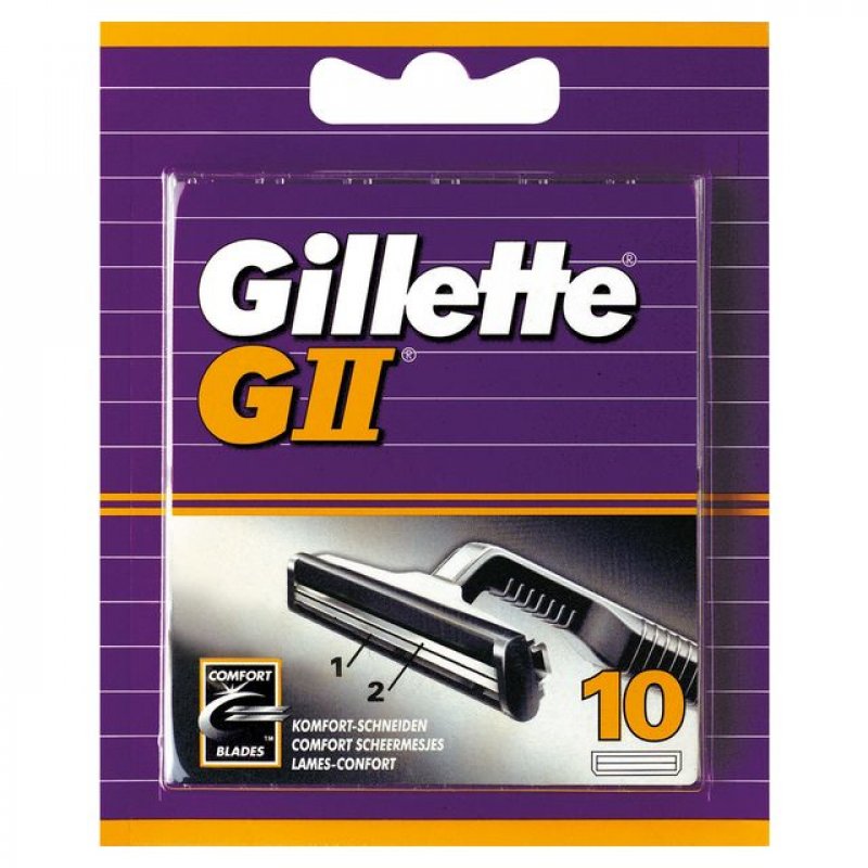 Gillette GII lame de rasoir 10 pièce(s) Hommes