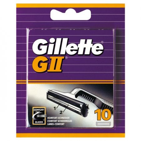 Gillette GII razor blades 10 pc(s) Men
