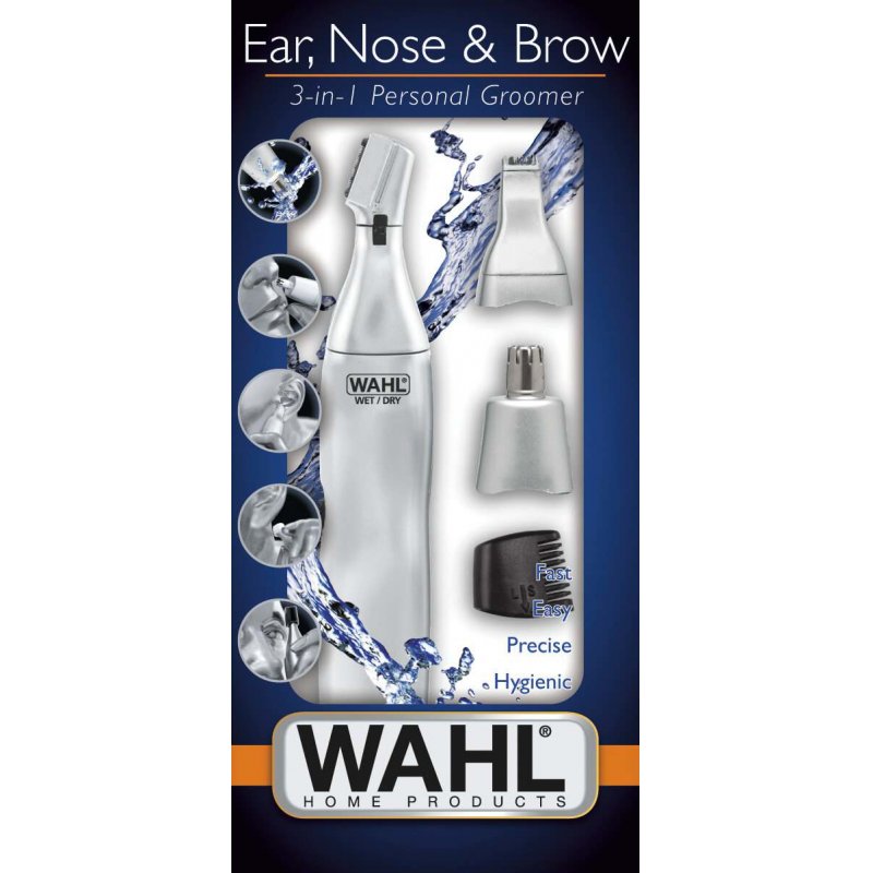 WAHL Triple Head Personal Trimmer Silver