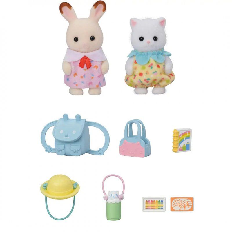 Sylvanian Families Le duo des bébés en promenade