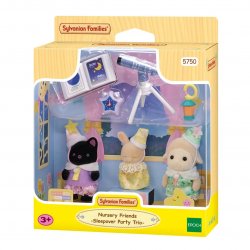 Sylvanian Families Le trio des bébés pyjama party