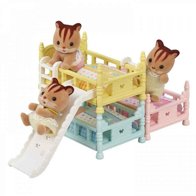 Sylvanian Families Triple Bunk Beds