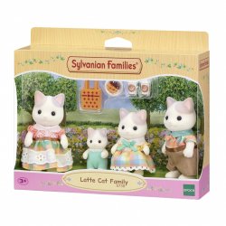 Sylvanian Families - Latte Cat Family (5738)