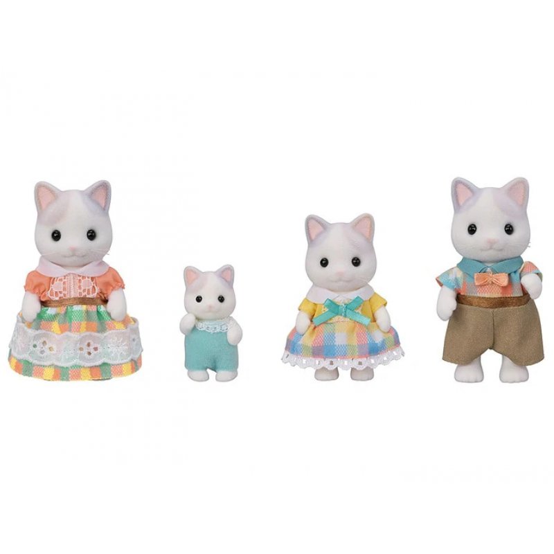 Sylvanian Families - Latte Cat Family (5738)