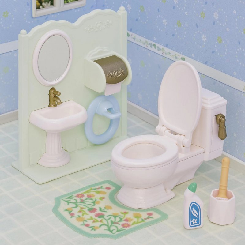 Sylvanian Families Toilet Set