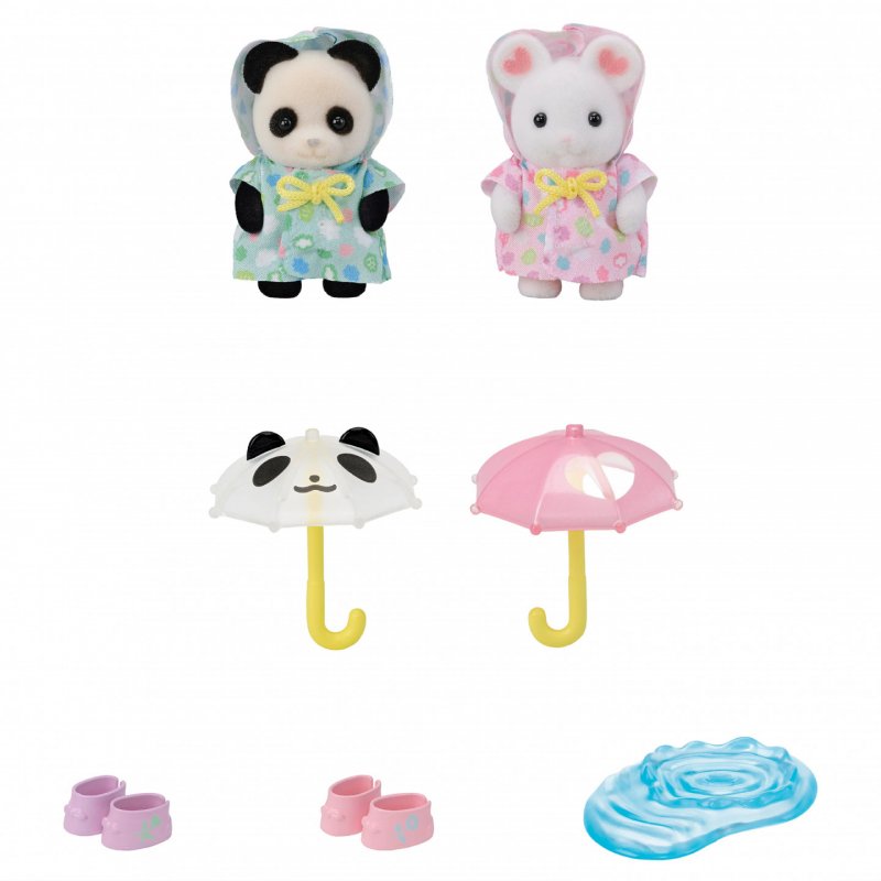 Sylvanian Families - Kindergarten Friends - Rainy Day Duo (5748)