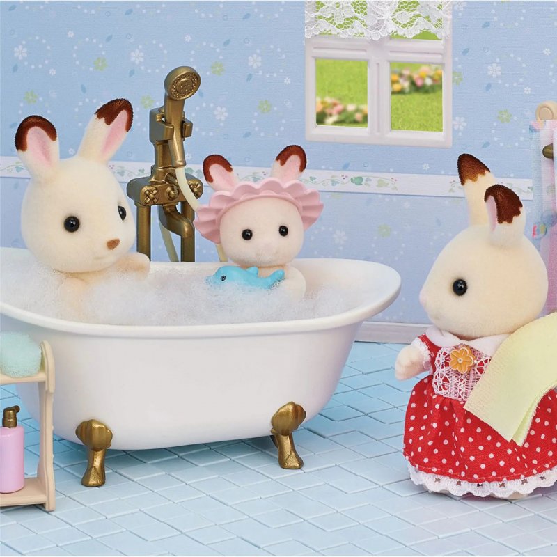 Sylvanian Families Le set baignoire et douche
