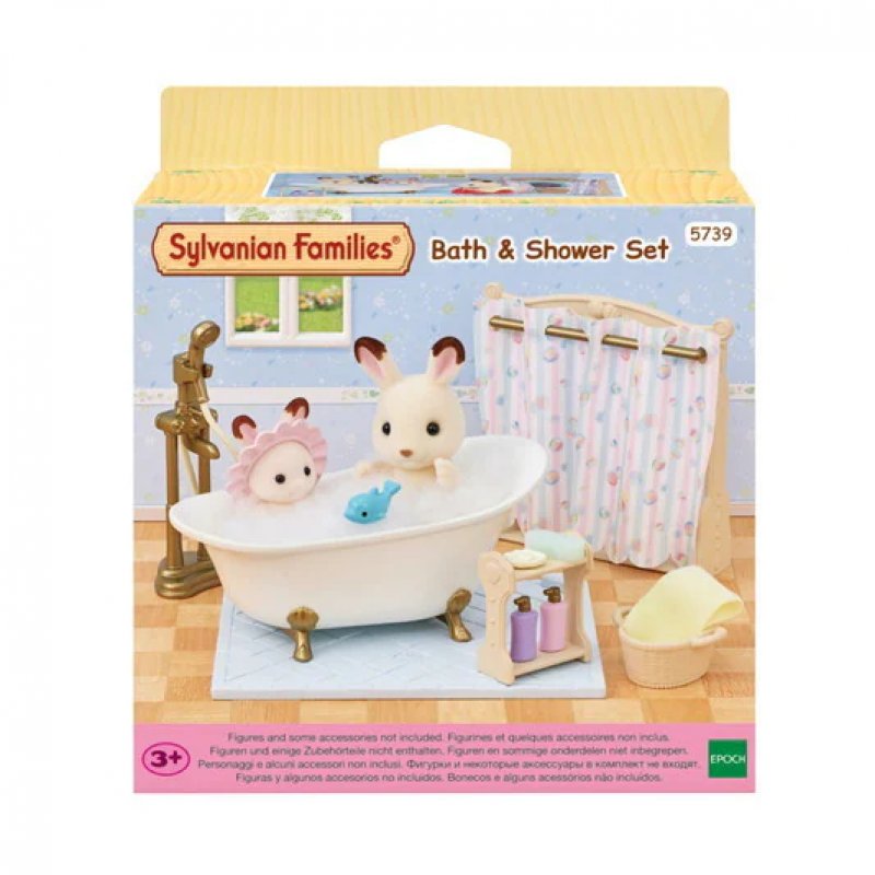 Sylvanian Families Bath & Shower Set