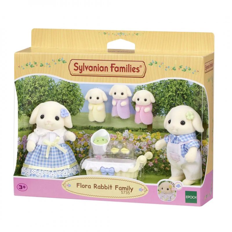 Sylvanian Families - Flora Rabbit Family (5735)