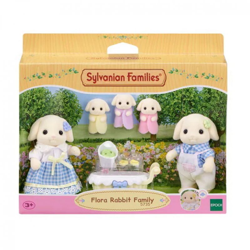 Sylvanian Families La famille Lapin Bélier