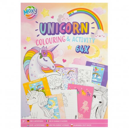 Moxy - Colouring & Activity Book - Unicorn (150068)