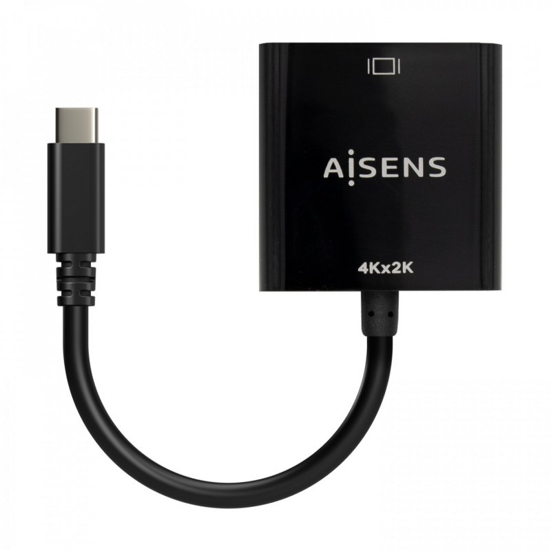 CONVERSOR AISENS USB-C A HDMI 4K30HZ USB-C M-HDMI H NEGRO 15CM