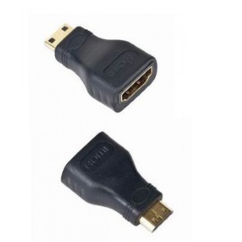 Gembird A-HDMI-FC cable gender changer mini-HDMI Black