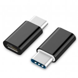 Gembird A-USB2-CMmF-01 USB Type-C Micro USB Noir