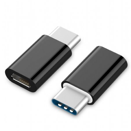 Gembird A-USB2-CMmF-01 USB Type-C Micro USB Noir