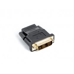 Lanberg AD-0013-BK changeur de genre de câble HDMI DVI-D 18 1 Single Link Noir