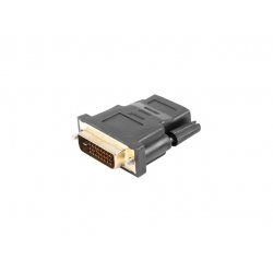 Lanberg AD-0010-BK changeur de genre de câble HDMI DVI-D Noir