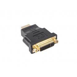 Lanberg AD-0014-BK changeur de genre de câble HDMI DVI-D (F) (24 5) Noir