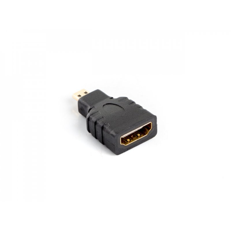 Lanberg AD-0015-BK changeur de genre de câble HDMI Micro HDMI Noir