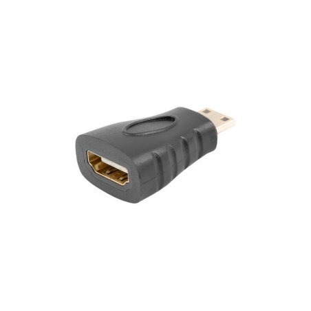 Lanberg AD-0037-BK changeur de genre de câble HDMI HDMI Mini-C Noir