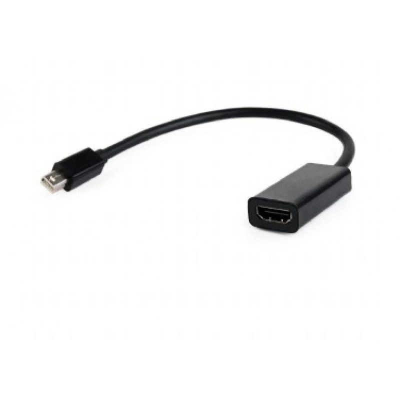 Gembird A-MDPM-HDMIF-02 câble vidéo et adaptateur Mini DisplayPort HDMI Type A (Standard) Noir