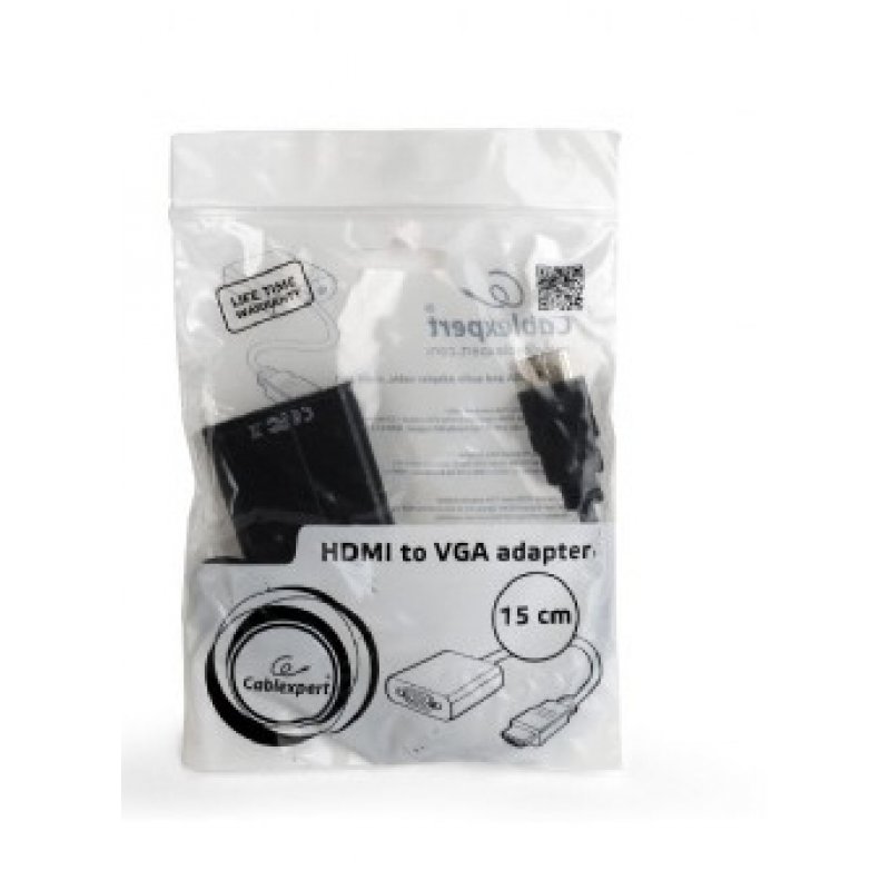 CABLE ADAPTADOR GEMBIRD HDMI MACHO A VGA HEMBRA