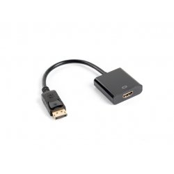 ADAPTADOR LANBERG DISPLAYPORT MACHO/HDMI HEMBRA 10CM