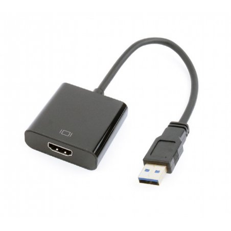 Gembird A-USB3-HDMI-02 USB graphics adapter 1920 x 1080 pixels Black