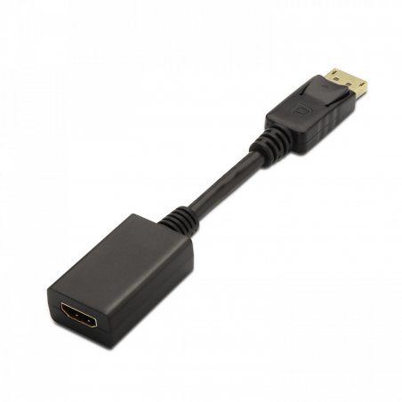 AISENS A125-0134 video cable adapter 0.15 m DisplayPort HDMI Black