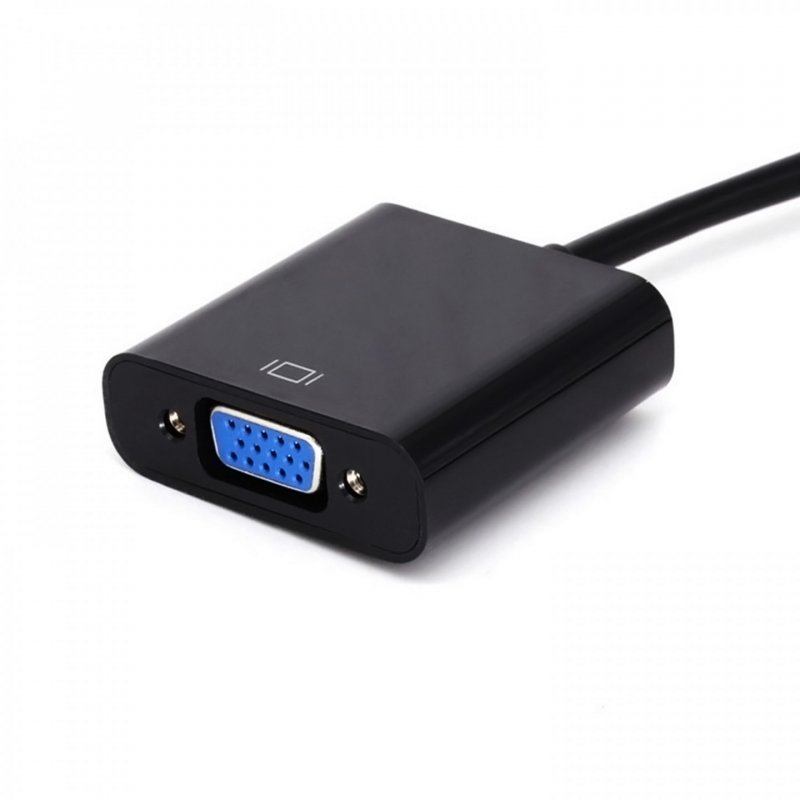 AISENS A147-0352 video cable adapter 0.1 m DVI-D VGA (D-Sub) Black