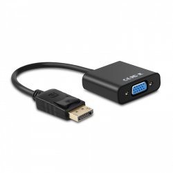 AISENS A125-0367 câble vidéo et adaptateur DisplayPort SVGA Noir