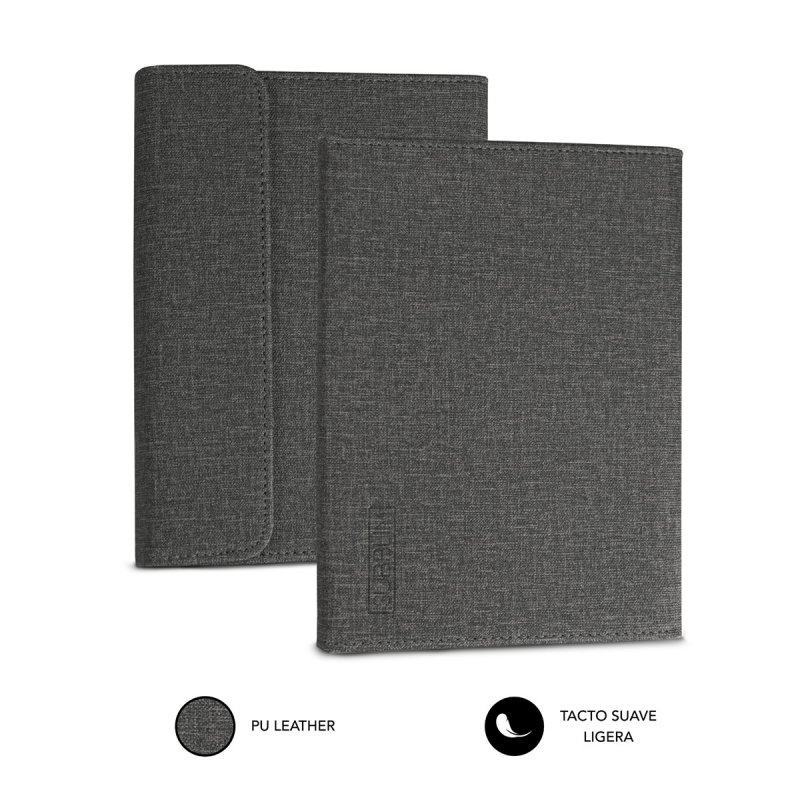 SUBBLIM FUNDA EBOOK CLEVER STAND 6'' GREY étui pour lecteur d'e-book 15,2 cm (6") Housse Gris
