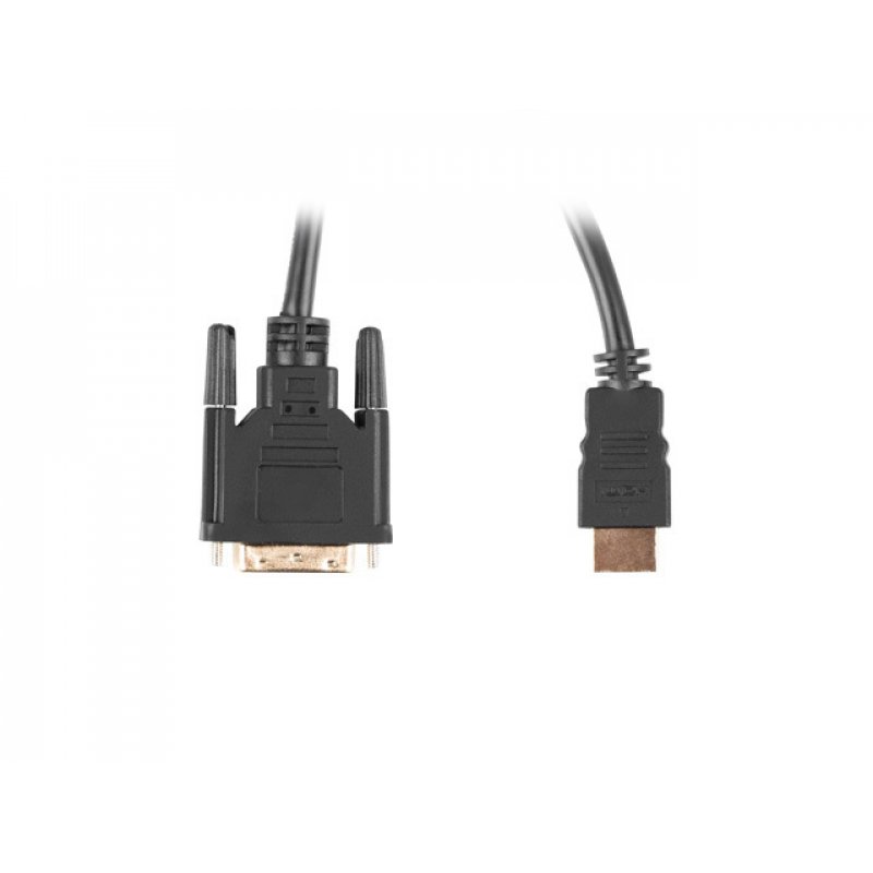 CABLE HDMI LANBERG MACHO/DVI-D 24 1 MACHO 4K DUAL LINK 3M NEGRO