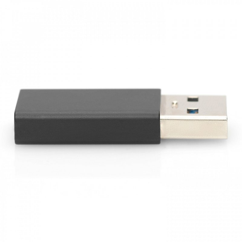 Ewent EW9650 changeur de genre de câble USB Type-A USB Type-C Noir
