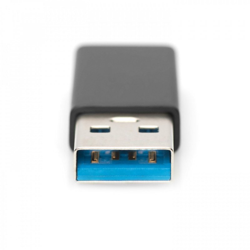 Ewent EW9650 changeur de genre de câble USB Type-A USB Type-C Noir