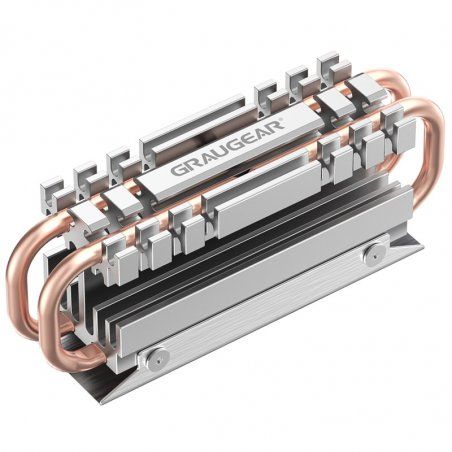 Graugear Heatpipe Kühlkörper für M.2 2280 SSD