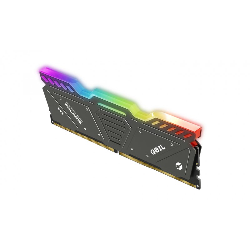 Kit Barrettes mémoire 32Go (2x16Go) DIMM DDR5 GeIL Polaris RGB 5600Mhz (Noir)