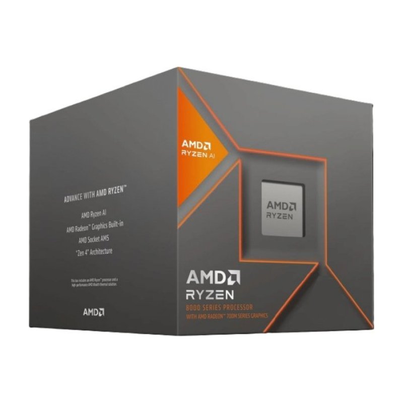 CPU AMD RYZEN 5 8600G AI / AM5 / BOX AMD Ryzen 5 8600G AI (6/12x 4,3 GHz) AM5 22MB 65W