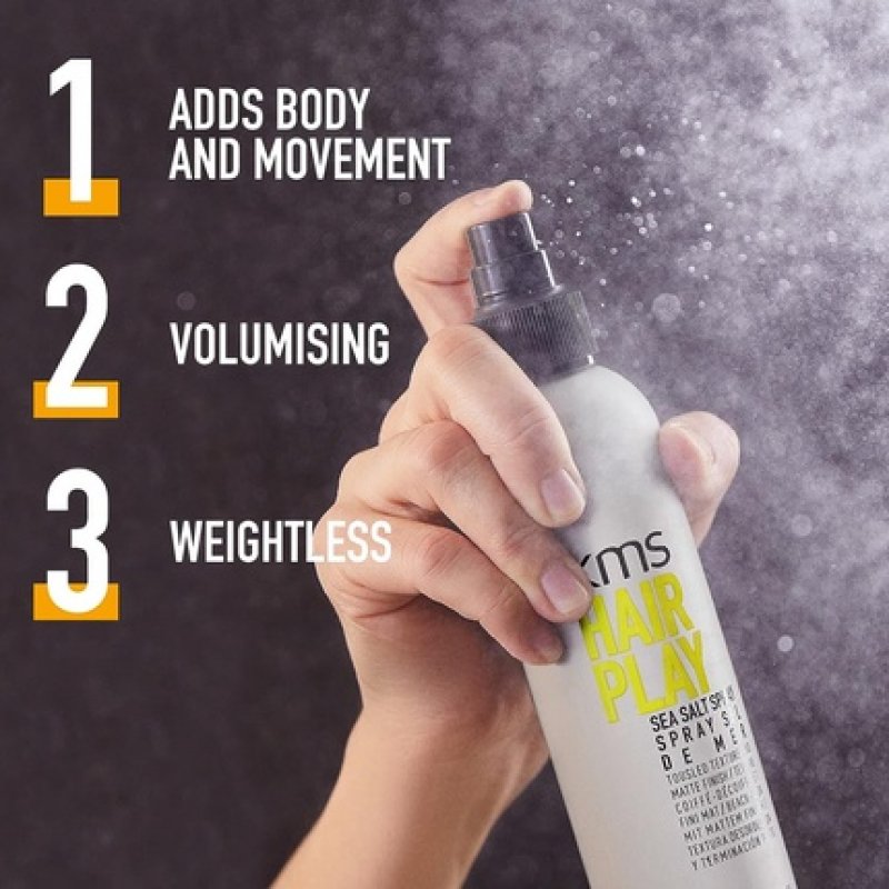 KMS HairPlay Sea Salt Spray Unscented 200ml
