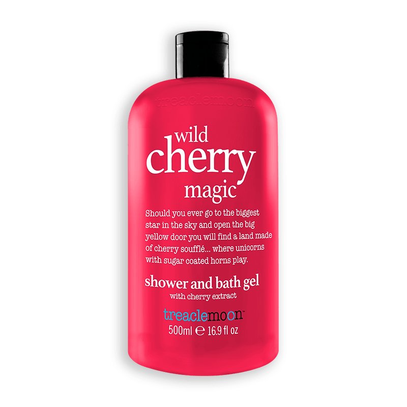 Treaclemoon Wild Cherry Magic 500 ml Gel douche Femmes Corps Cerise