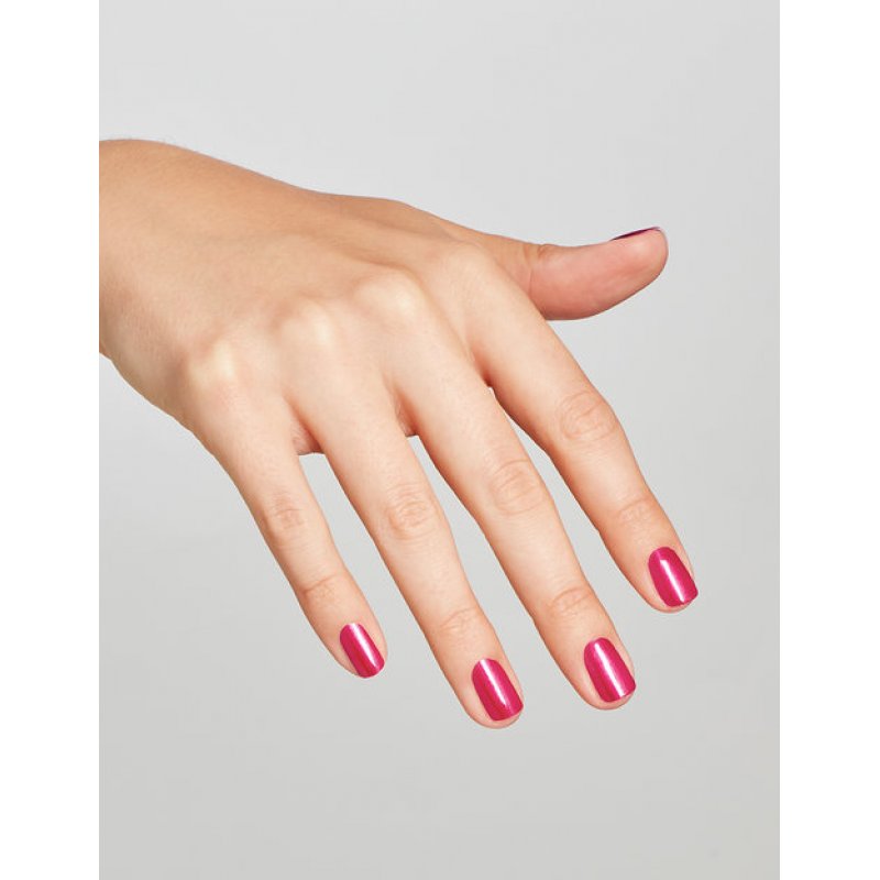 OPI Nail Lacquer Up to 7 Days of Wear Chip Resistant and Fast Drying Pink Nail Polish 0.5 fl oz 15 Minutes of Flame