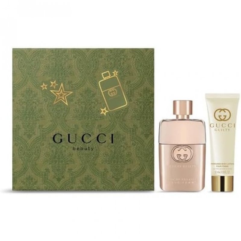 Gucci Guilty Pour Femme Eau de Toilette 50ml Spray and 50ml Body Lotion