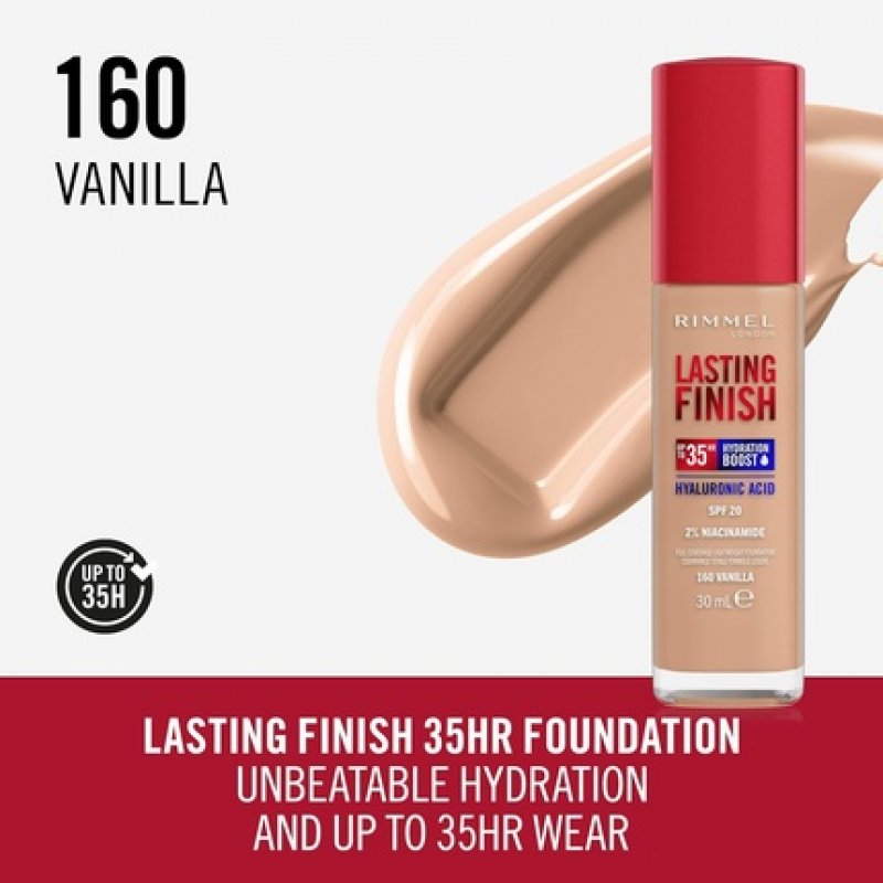 Rimmel Lasting Finish 35HR Foundation 200 Soft Beige