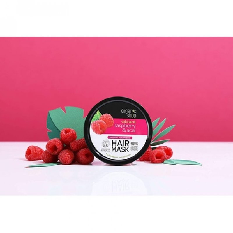 Organic Shop Raspberry & Acai Volumising Hair Mask
