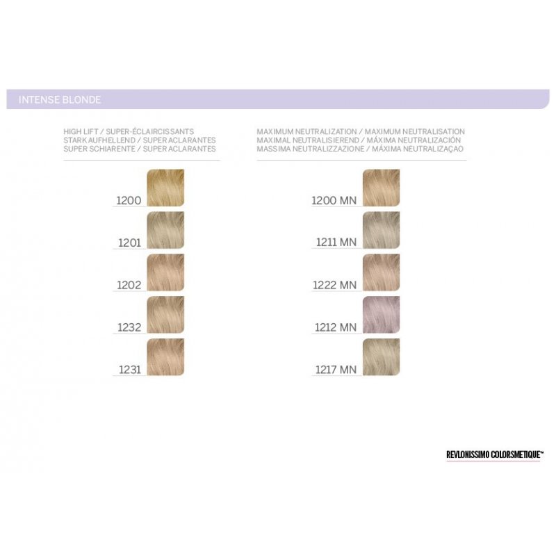 Revlon Revlonissimo Colorsmetique Intense Blonde hair colour 60 ml