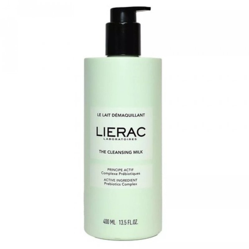 Lierac The Cleansing Milk Removes Make-up Cleans and Nourishes 400ml